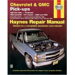 Show details of Chevrolet and GMC Pick-ups, 1988-98; C/K Classic, 1999-2000 (Haynes Manuals) (Paperback).