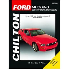 Show details of Ford Mustang: 2005 through 2007 (Chilton's Total Car Care Repair Manual) (Paperback).