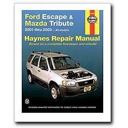 Show details of Haynes Ford Escape and Mazda Tribute (2001 - 2003) Repair Manual.