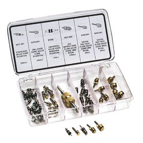 Show details of Mastercool 91337 R-12/R-134a Valve Core Repair Kit.