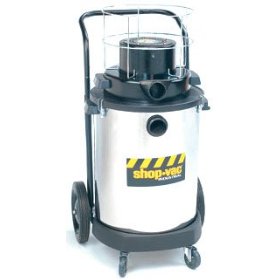 Show details of Shop Vac Two-Stage 4.0 HP Peak; 15 gallon stainless steel tank.