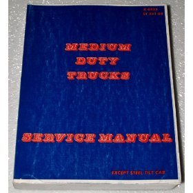 Show details of 1984 Chevrolet Medium Duty Truck Service Manual.
