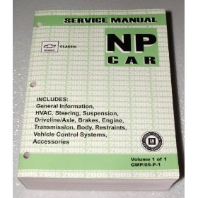 Show details of 2005 Chevrolet Malibu Classic Service Manual.