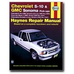 Show details of Haynes Chevrolet S-10 and GMC Sonoma Pick-ups (94 - 04) Manual.