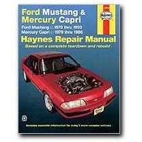 Show details of Haynes Ford Mustang and Mercury Capri (79 - 93) Manual.