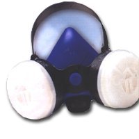 Show details of Survival Air Systems 2761-00 Professional Large Blue Half Mask Respirator.