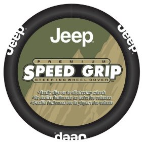 Show details of Officially Licensed Jeep Steering Wheel Cover.