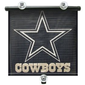 Show details of DALLAS COWBOYS Team Logo Car Window BABY / CHILD SUN SHADE (14" x 18").