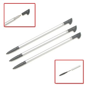 Show details of 3pcs Stylus w/ Ball-Point Pen fits Audiovox PPC-6700.