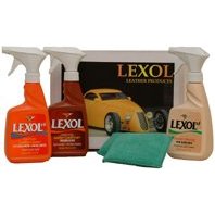 Show details of Lexol Leather Kit.