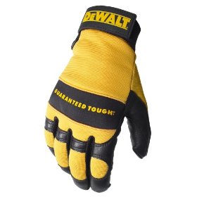 Show details of Dewalt DPG22M Premium Grain High Dexterity Deerskin Leather Work Glove with Palm Spandex Back Velcro Wrist, Medium.