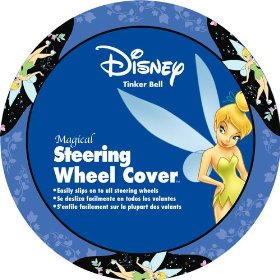 Show details of Tinker Bell Blue Steering Wheel Cover.