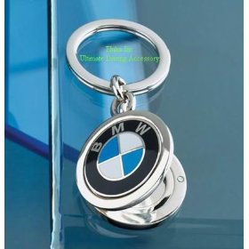Show details of BMW Genuine Locket Key Chain.