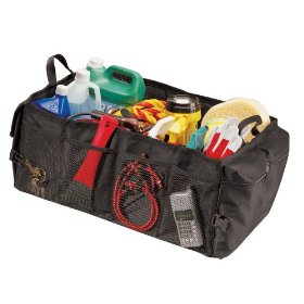 Show details of Highland 19820 Black Space Master Soft-Sided Cargo Organizer.