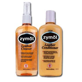 Show details of Zymol Z-507 Leather Cleaner and Z-509 Leather Conditioner.