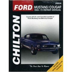 Show details of Ford Mustang and Cougar, 1964-73 (Chilton Automotive Books) (Paperback).