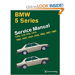 Show details of BMW 5-Series: Service Manual, 1982-1988, 528e, 533i, 535i, 535is [ILLUSTRATED]  (Paperback).