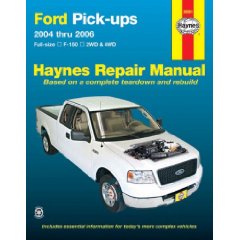 Show details of Ford Full Size F-150 Pick-Ups, 2004 Thru 2006 (Haynes Repair Manual) (Paperback).