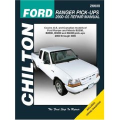 Show details of Ford Ranger Pick-ups: 2000 through 2005 (Chilton's Total Car Care Repair Manuals) (Paperback).