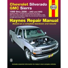 Show details of Chevrolet Silverado GMC Sierra: 1999 thru 2006 2WD and 4WD (Haynes Repair Manual) (Paperback).